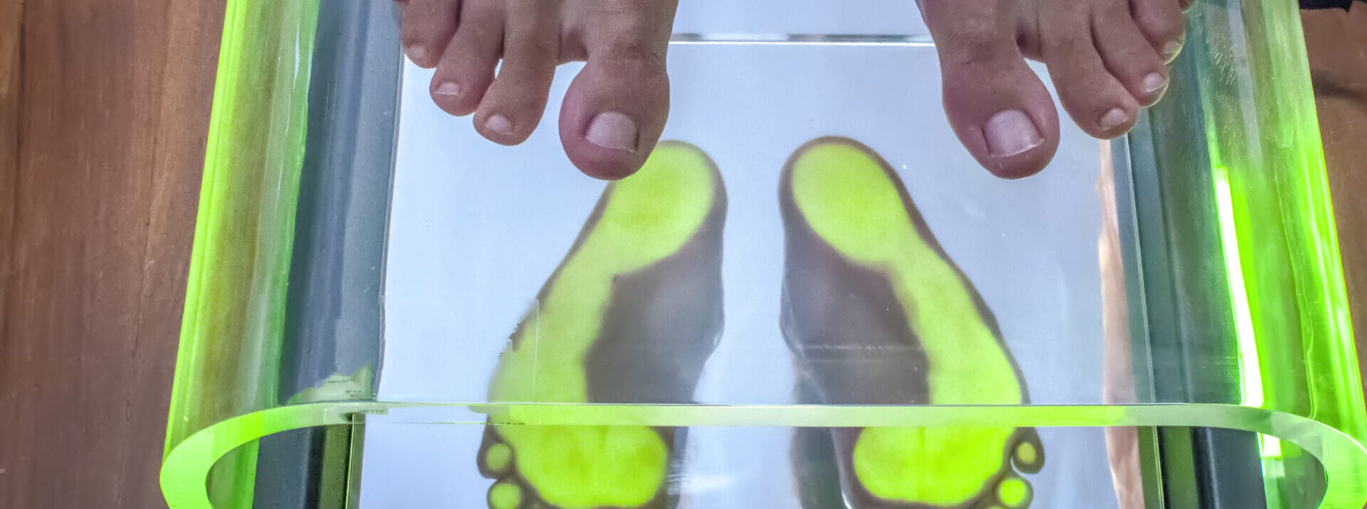 Kostenlose Fußdruckmessung und Analyse